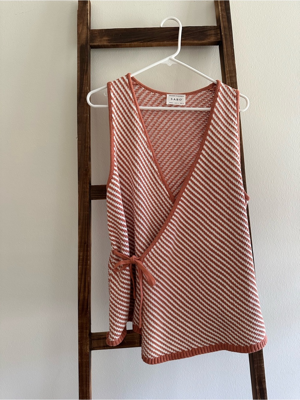 Billy Top by Sabo - Stripped wrap top - Picture 5 of 8